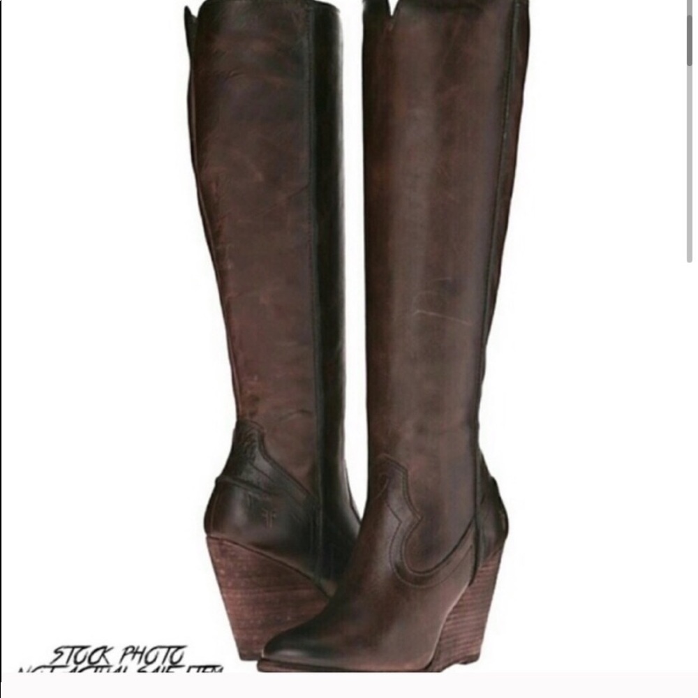 Frye Cece wedge boot 7.5